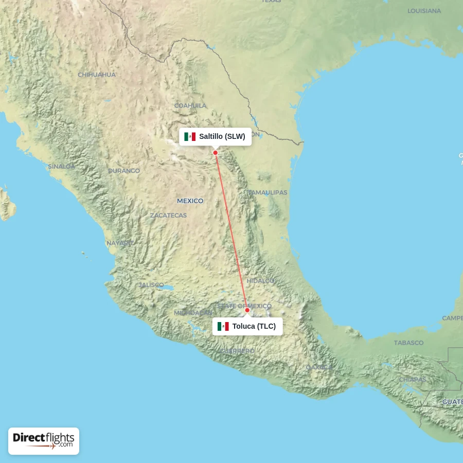 TLC - SLW route map