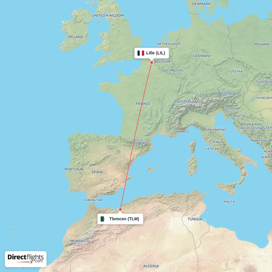 TLM - LIL route map
