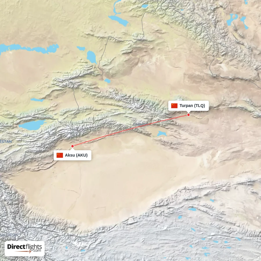 TLQ - AKU route map