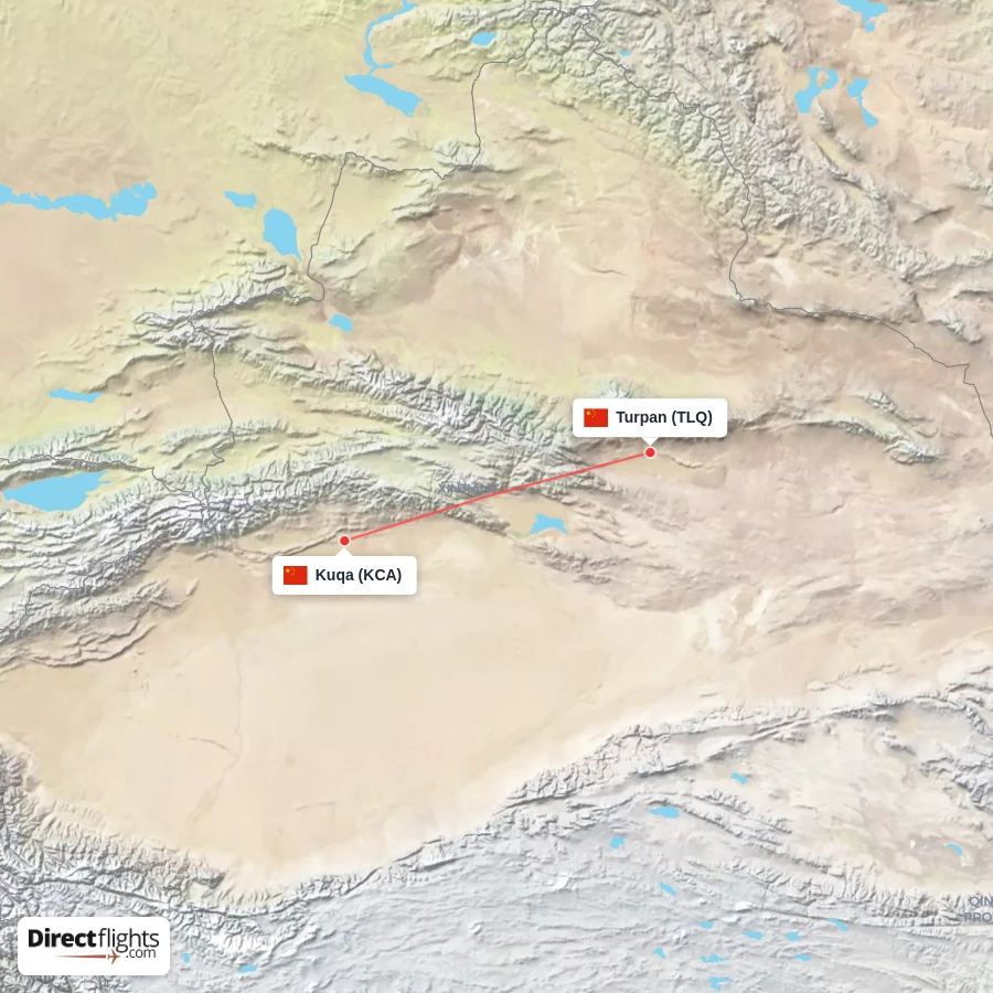 TLQ - KCA route map