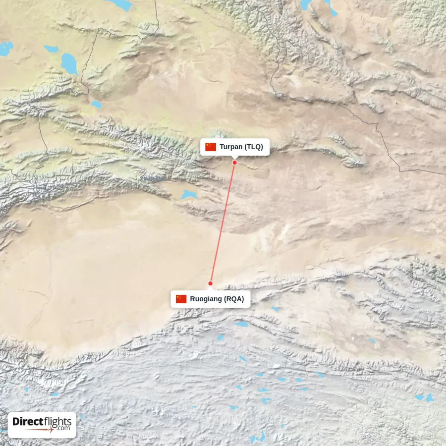 TLQ - RQA route map