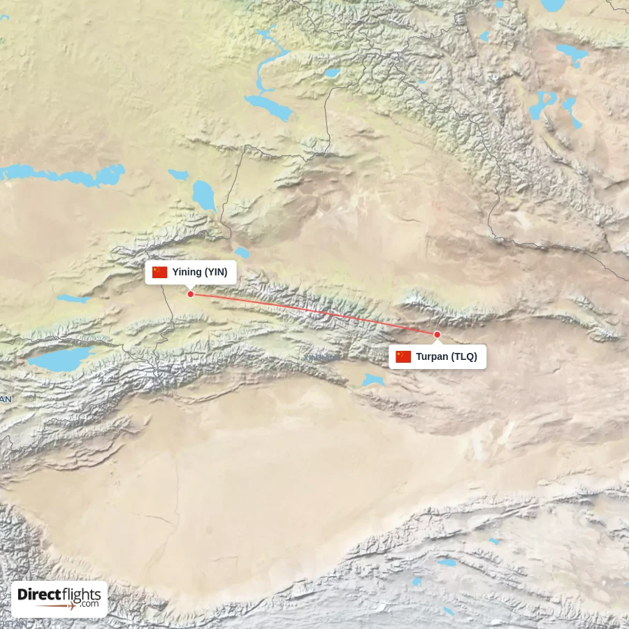 TLQ - YIN route map