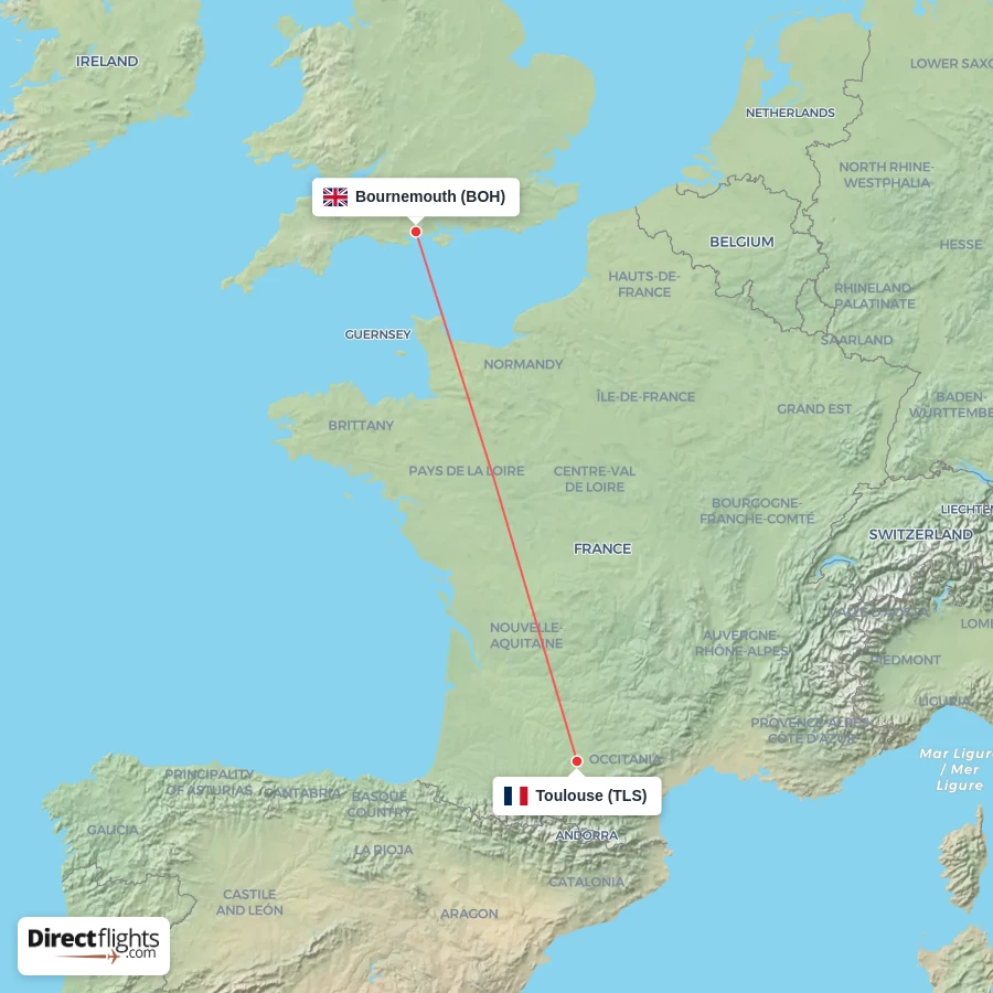 TLS - BOH route map