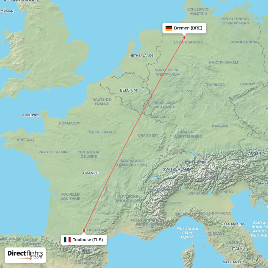 TLS - BRE route map