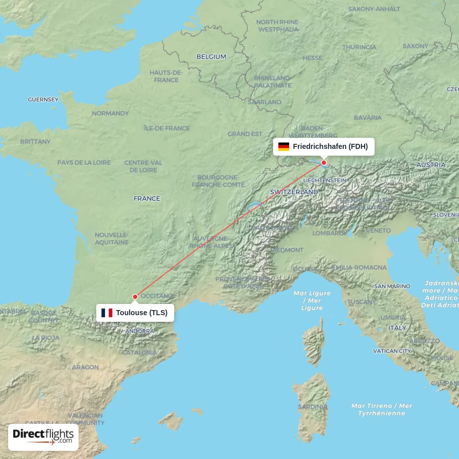 TLS - FDH route map