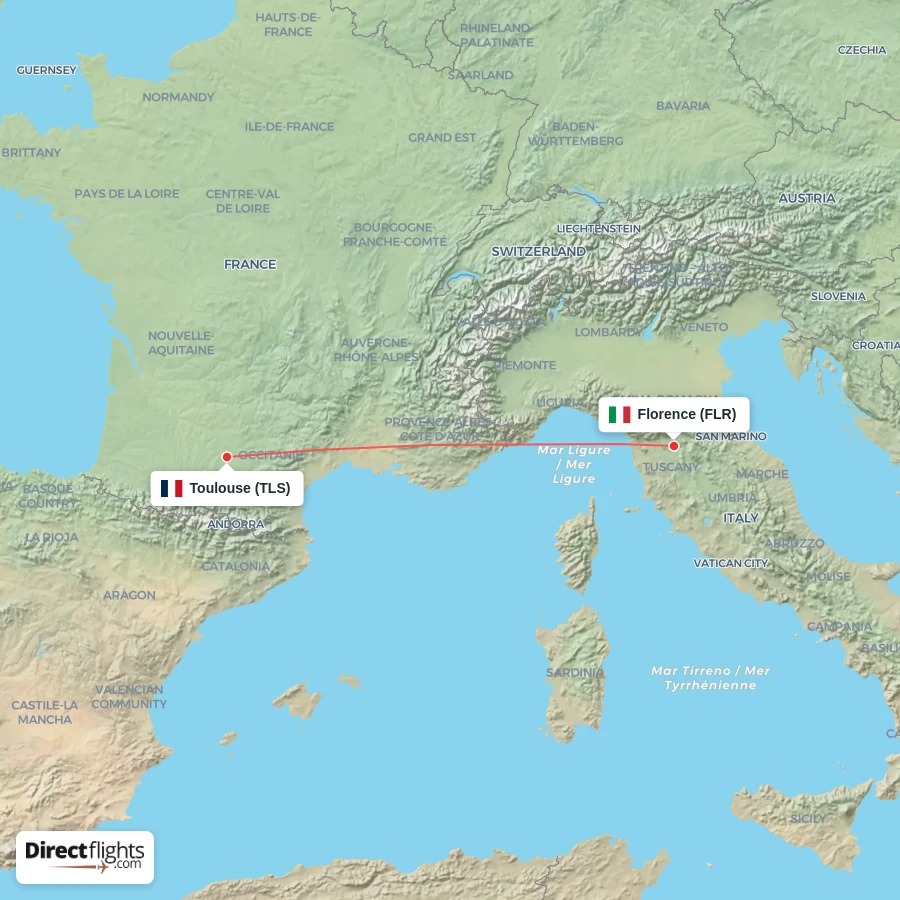 TLS - FLR route map