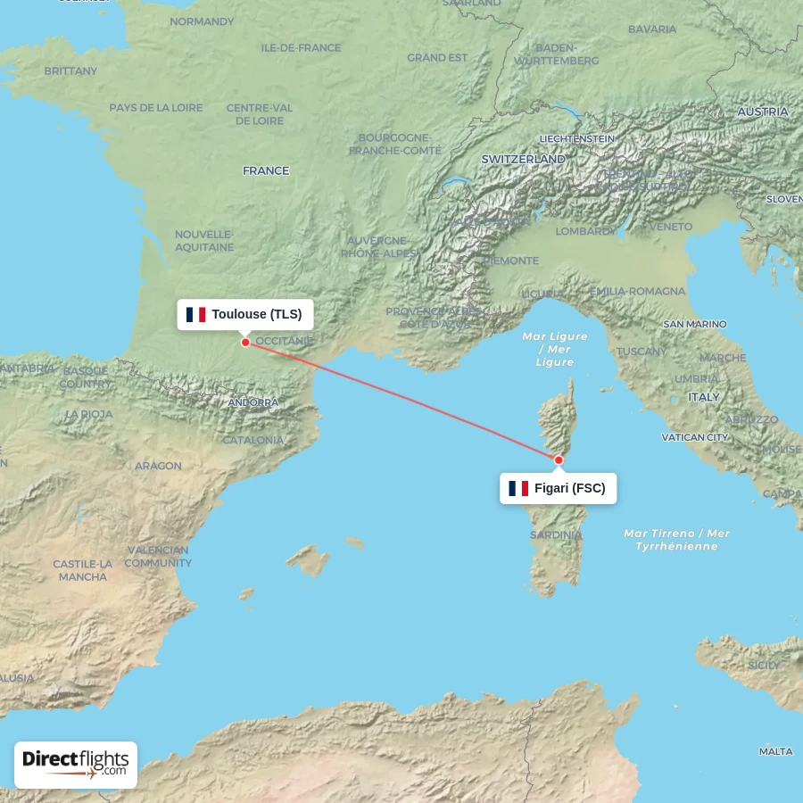 TLS - FSC route map