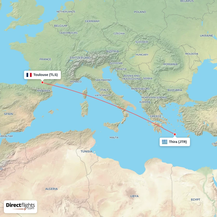 TLS - JTR route map