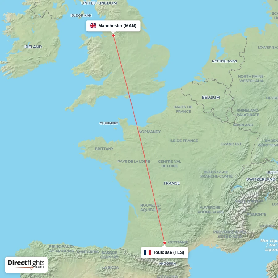 TLS - MAN route map