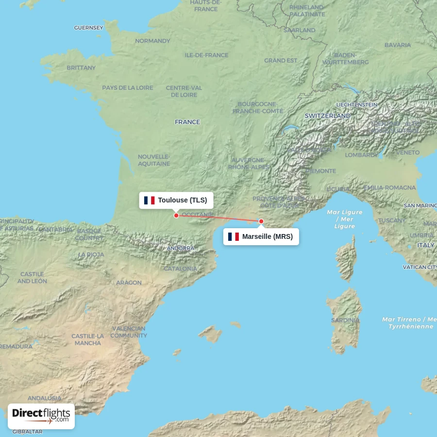 TLS - MRS route map