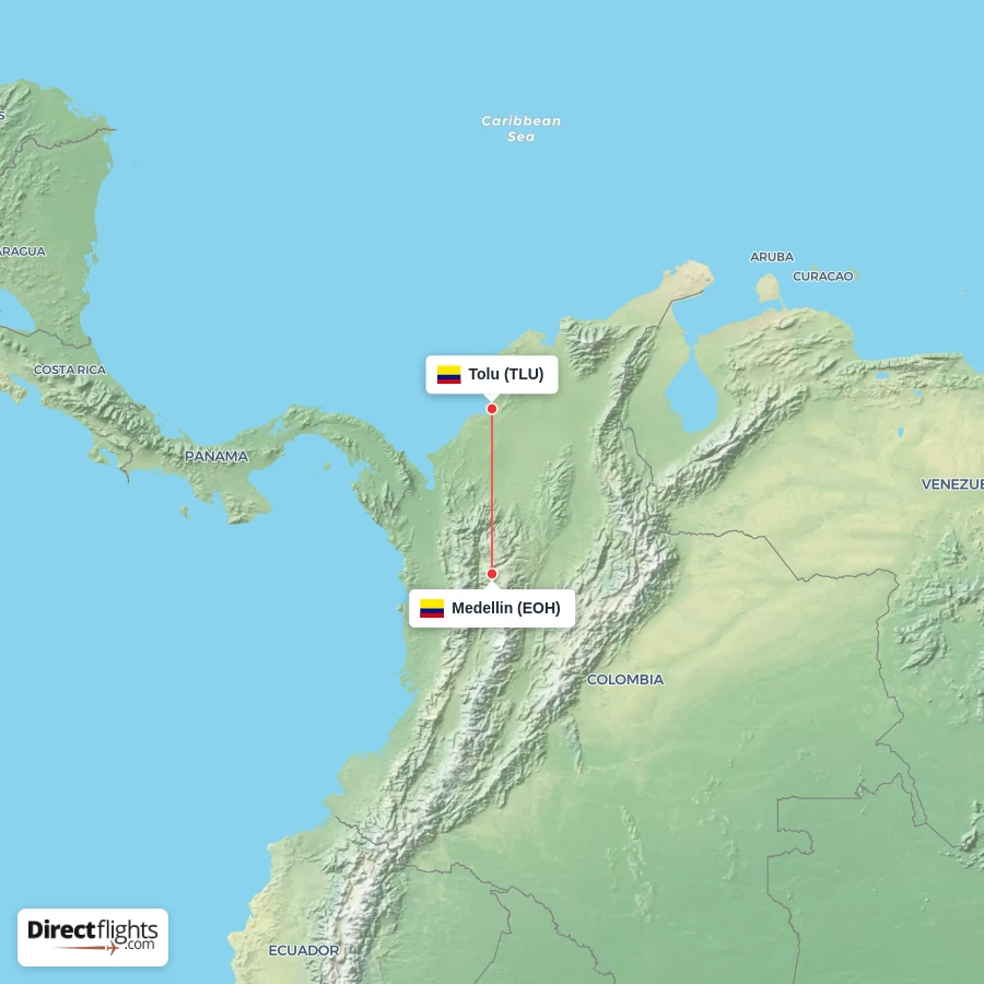 TLU - EOH route map