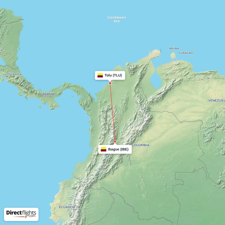 TLU - IBE route map