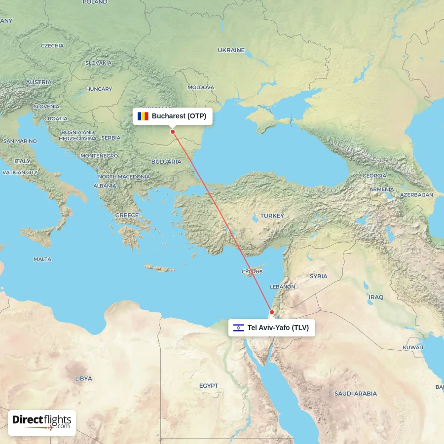 TLV - OTP route map