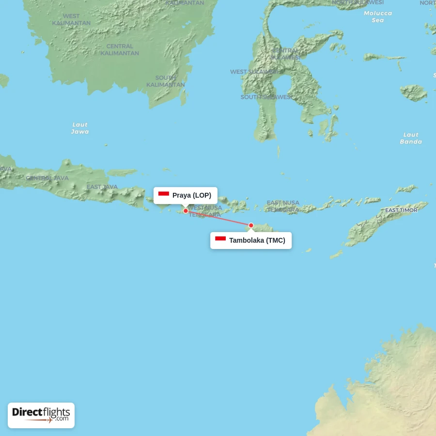 TMC - LOP route map