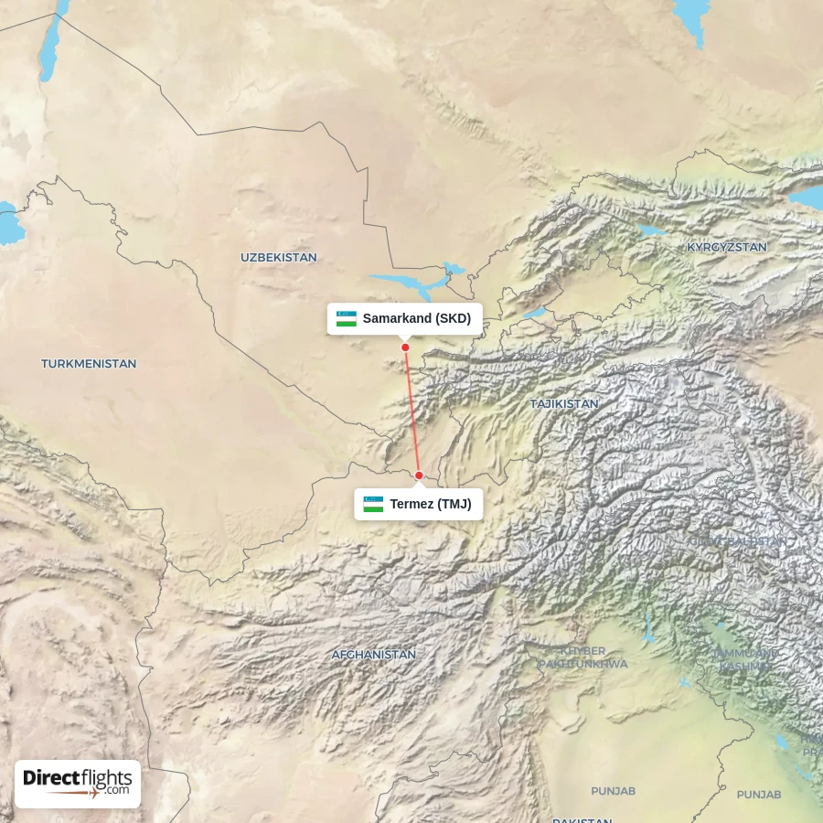TMJ - SKD route map