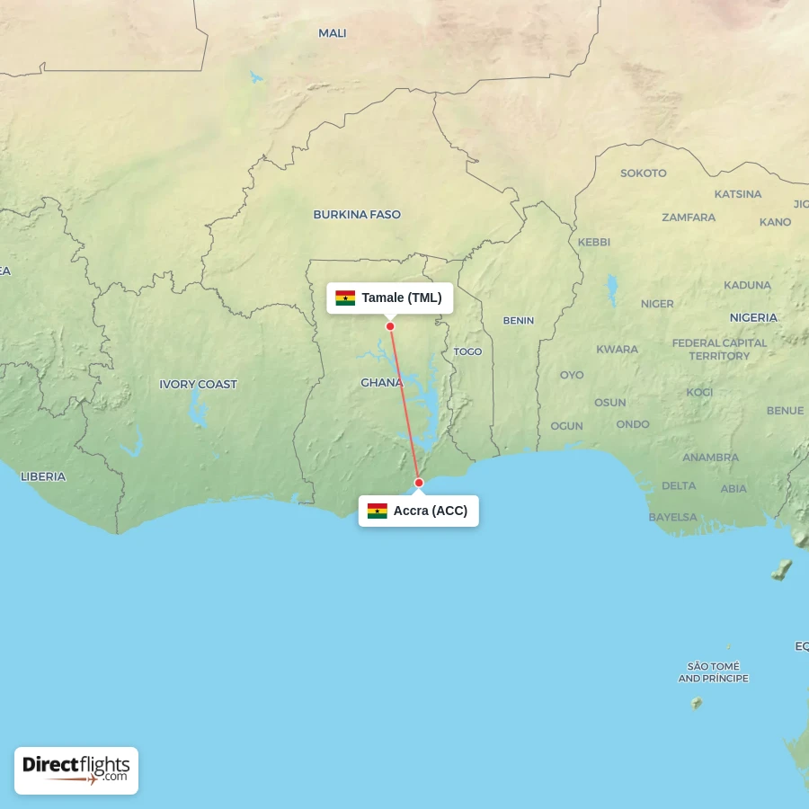 TML - ACC route map
