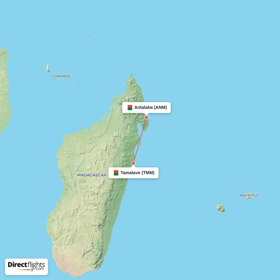 TMM - ANM route map