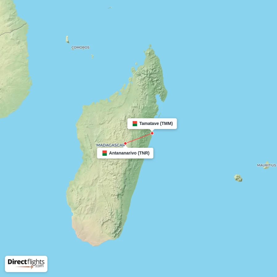 TMM - TNR route map