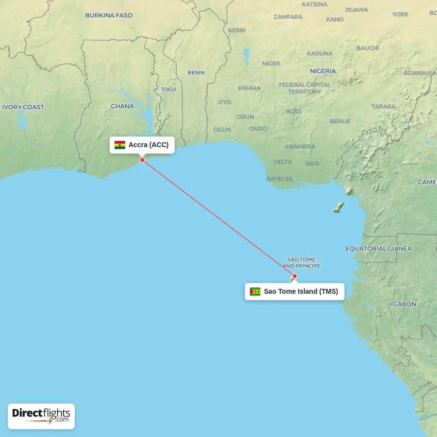 TMS - ACC route map