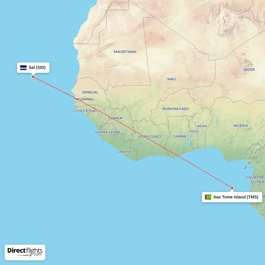 TMS - SID route map