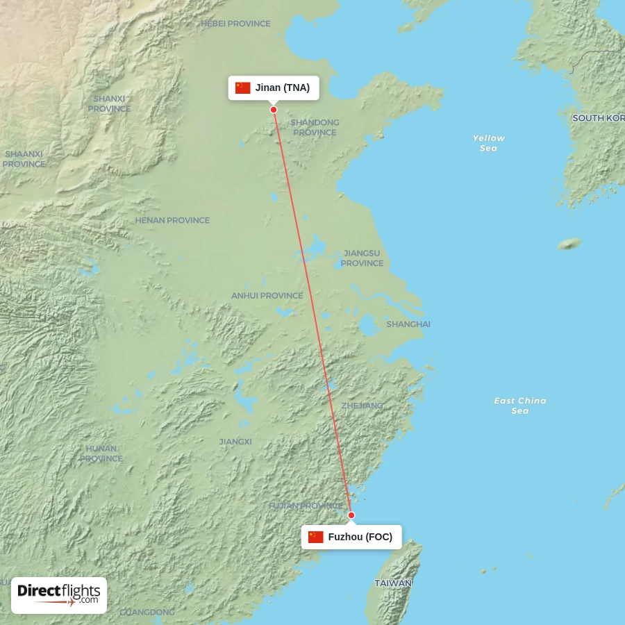 TNA - FOC route map