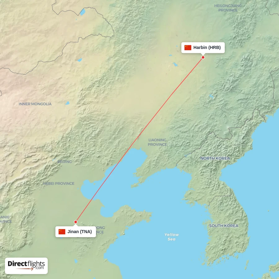 TNA - HRB route map