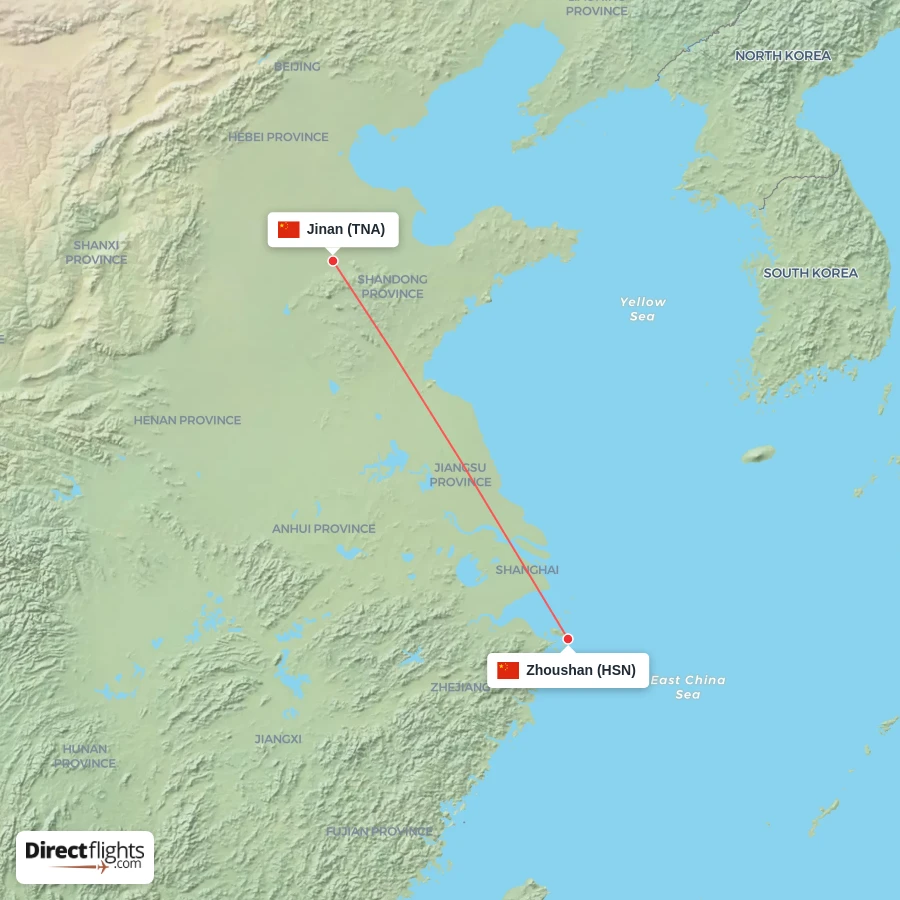 TNA - HSN route map