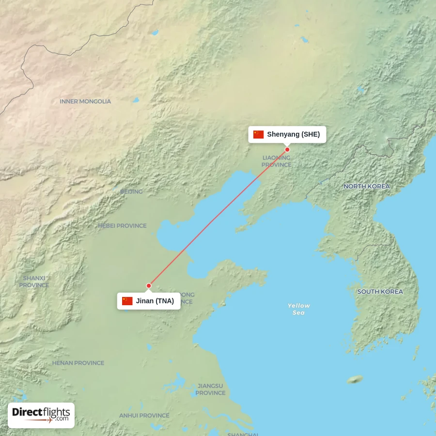 TNA - SHE route map