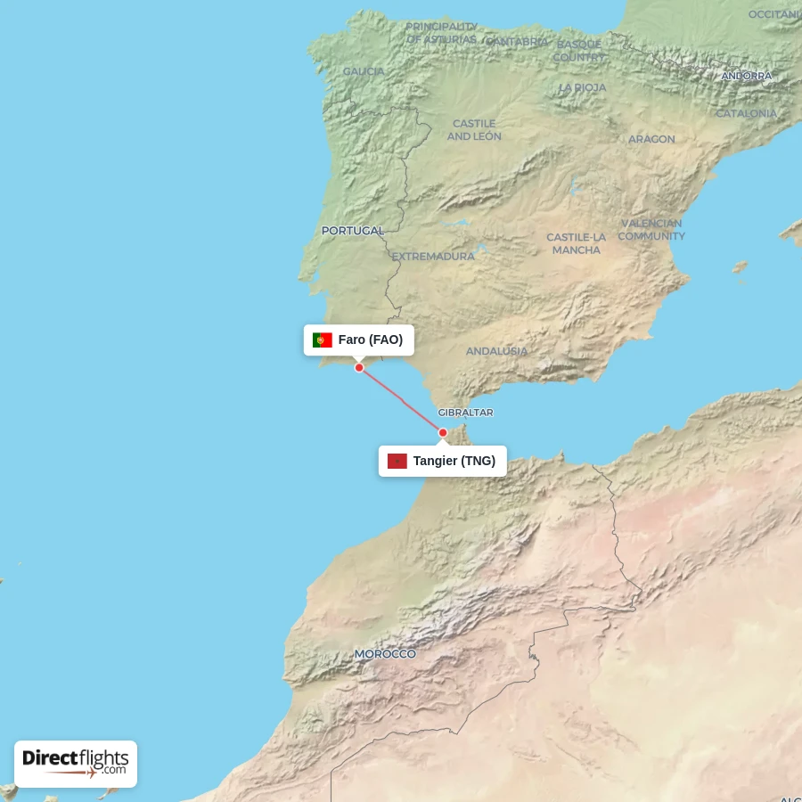 TNG - FAO route map