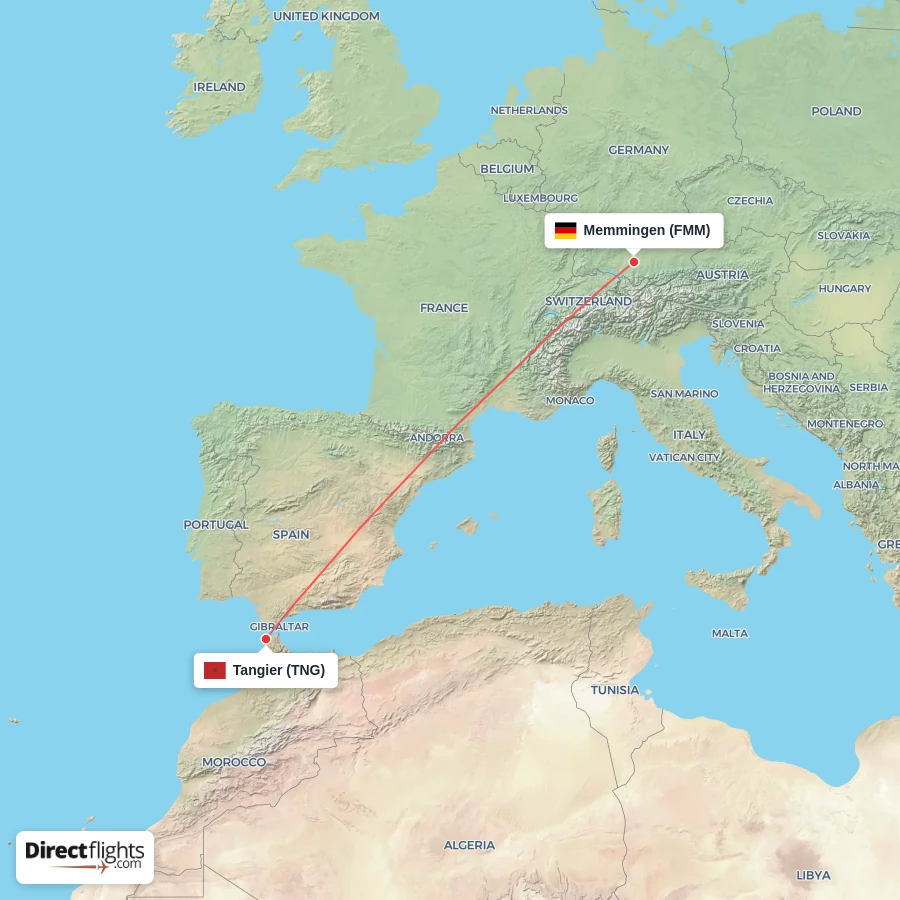 TNG - FMM route map