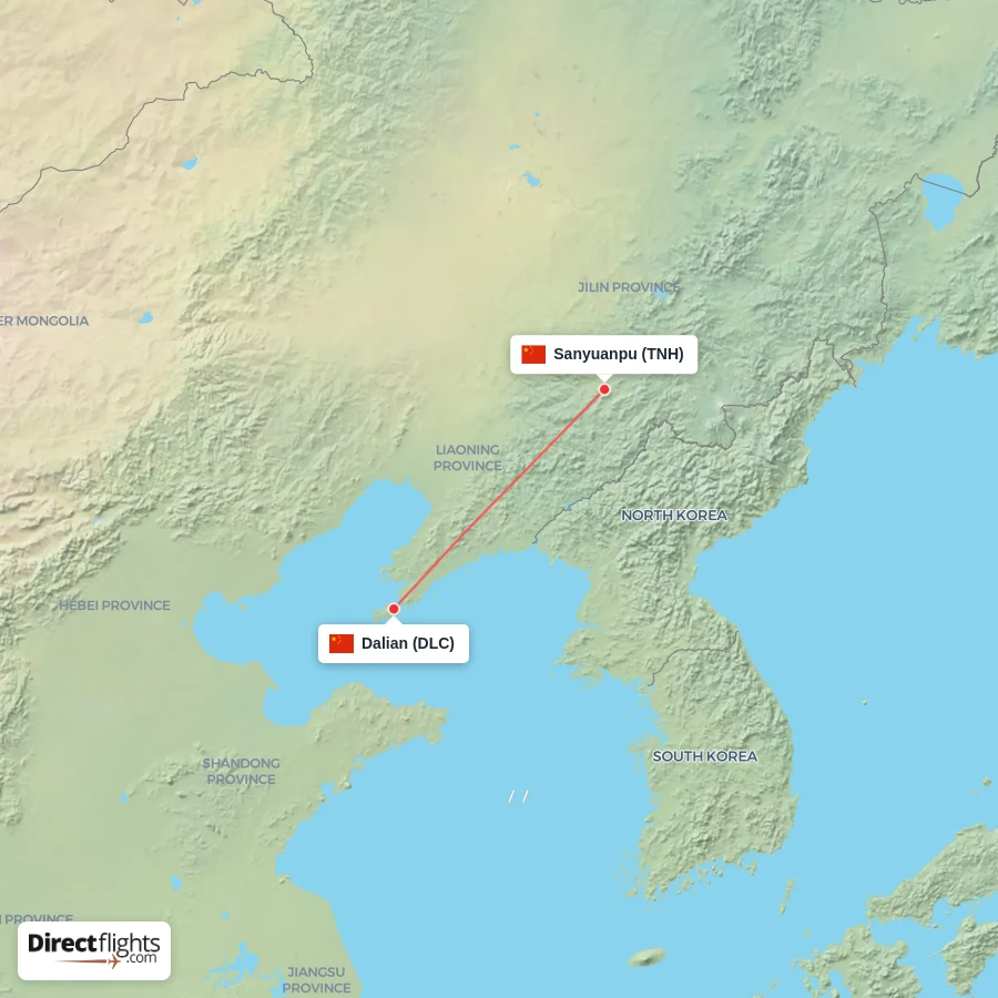 TNH - DLC route map