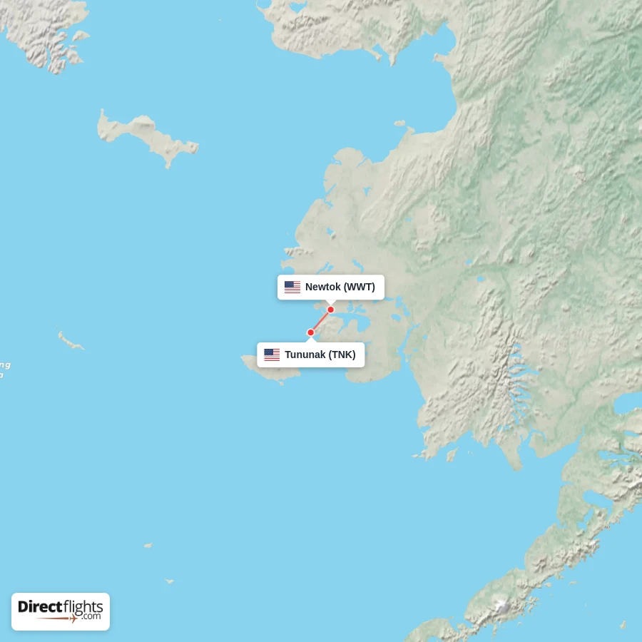 TNK - WWT route map