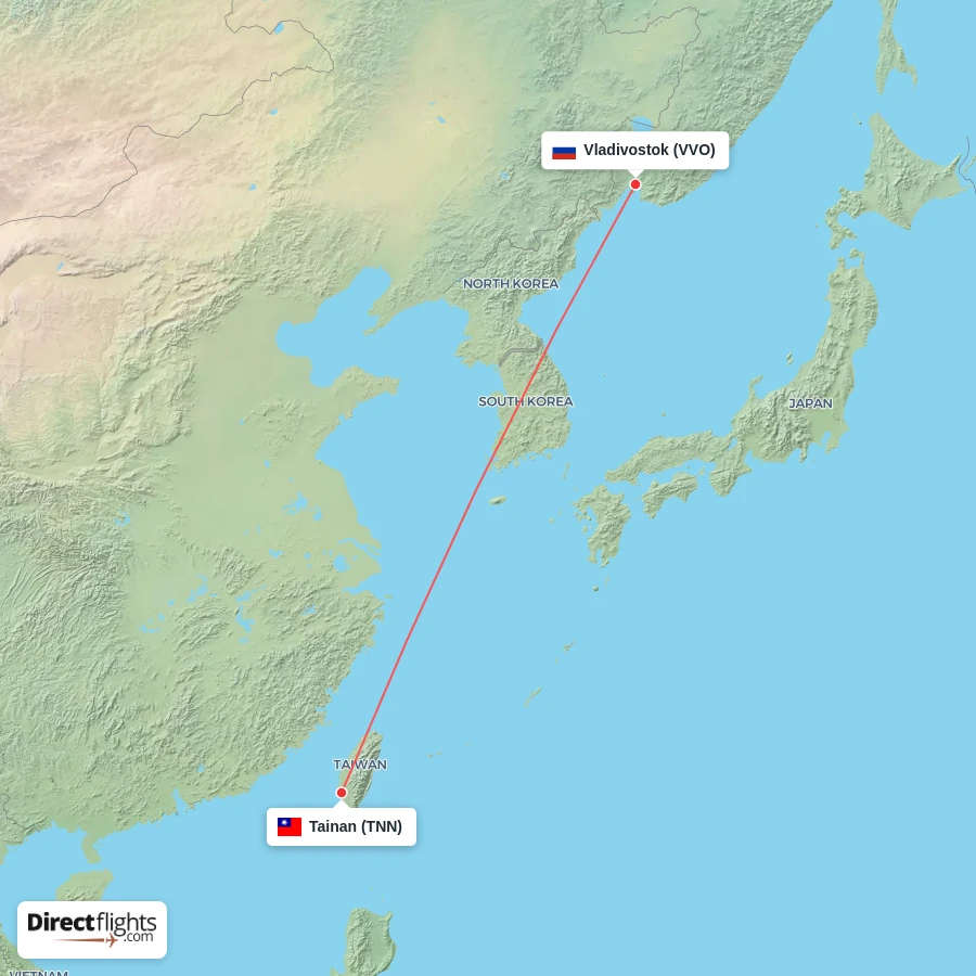 TNN - VVO route map