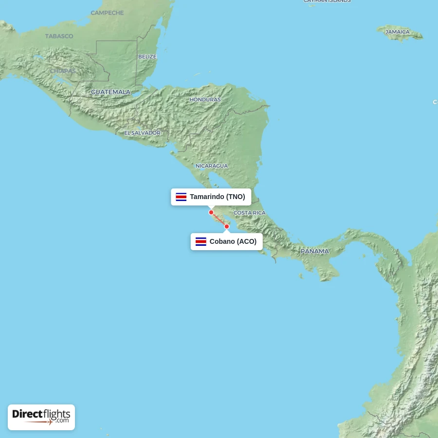 TNO - ACO route map
