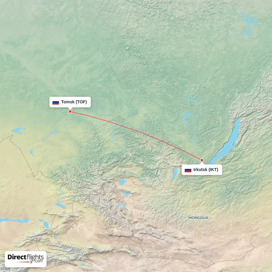 TOF - IKT route map