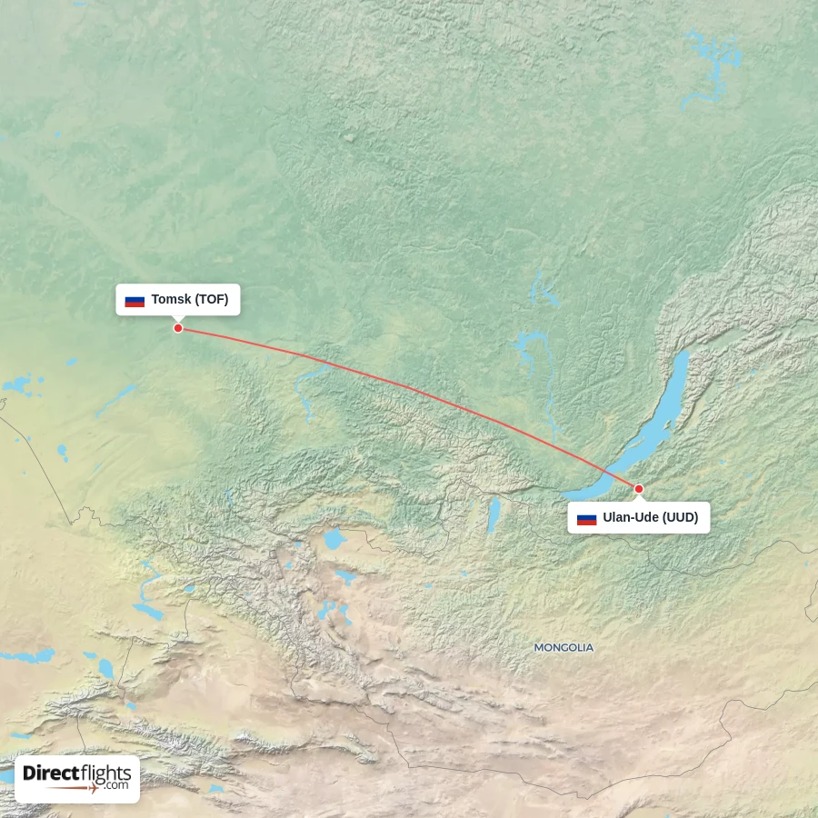 TOF - UUD route map