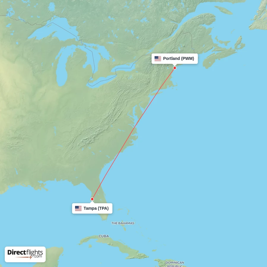 TPA - PWM route map