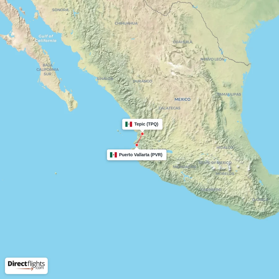 TPQ - PVR route map