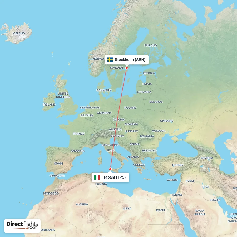 TPS - ARN route map
