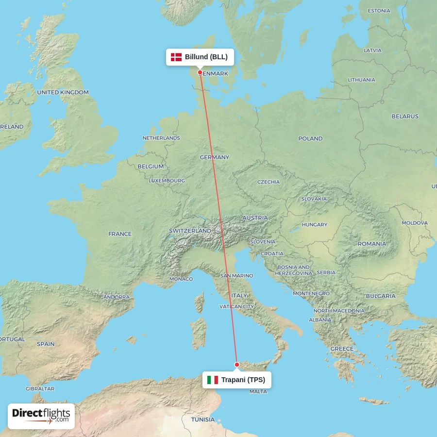 TPS - BLL route map