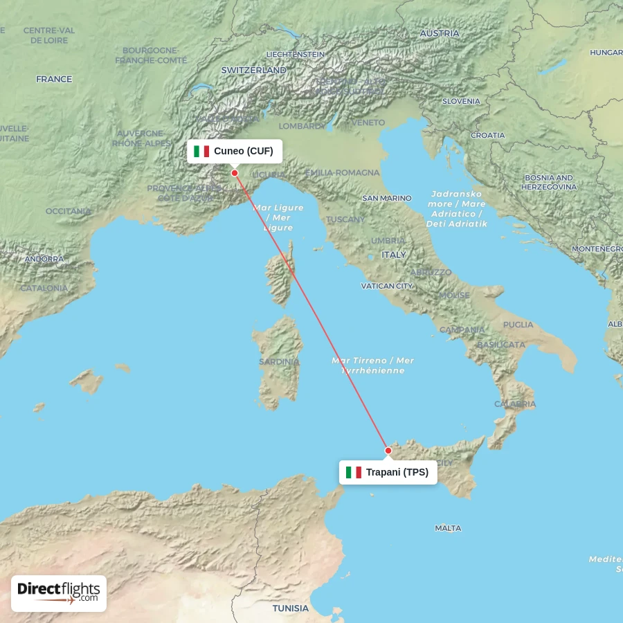 TPS - CUF route map