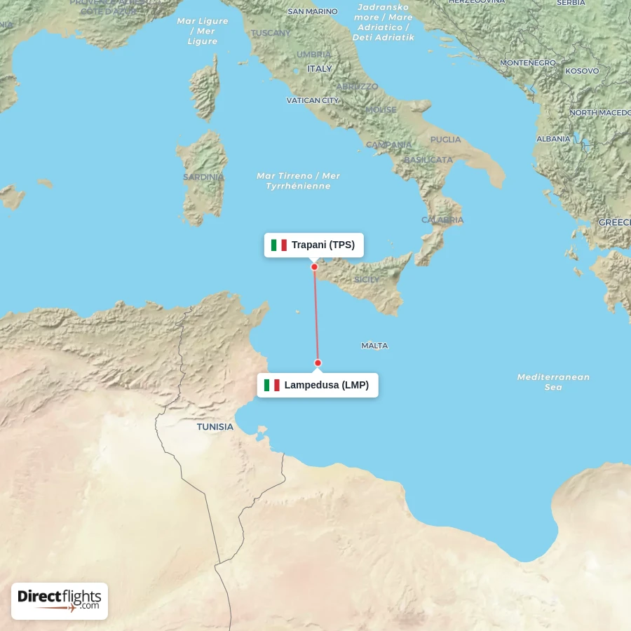 TPS - LMP route map