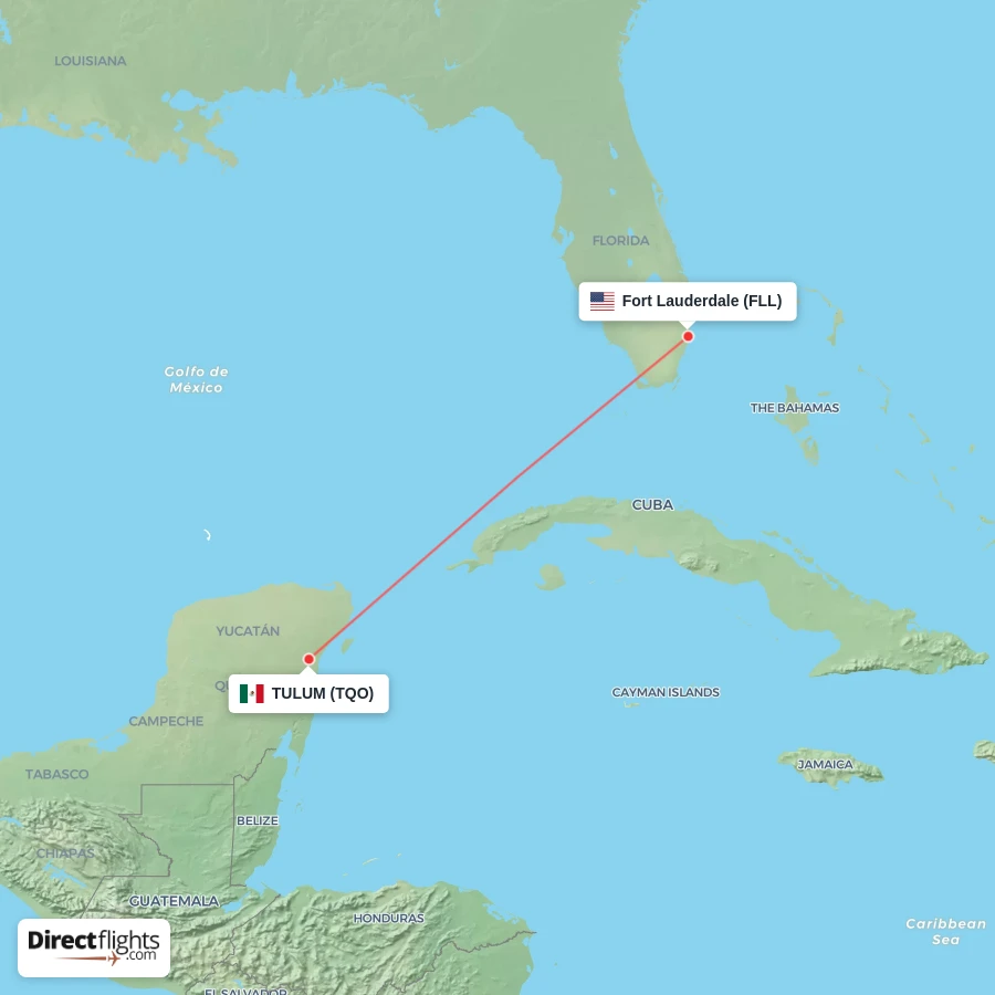 TQO - FLL route map