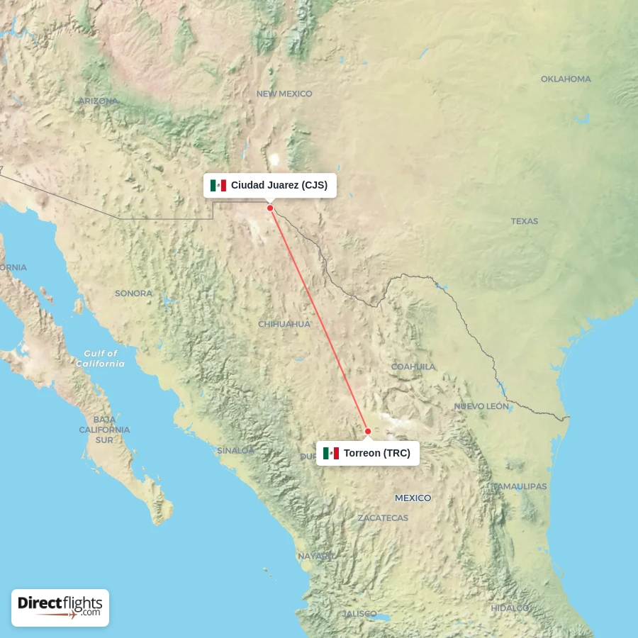 TRC - CJS route map