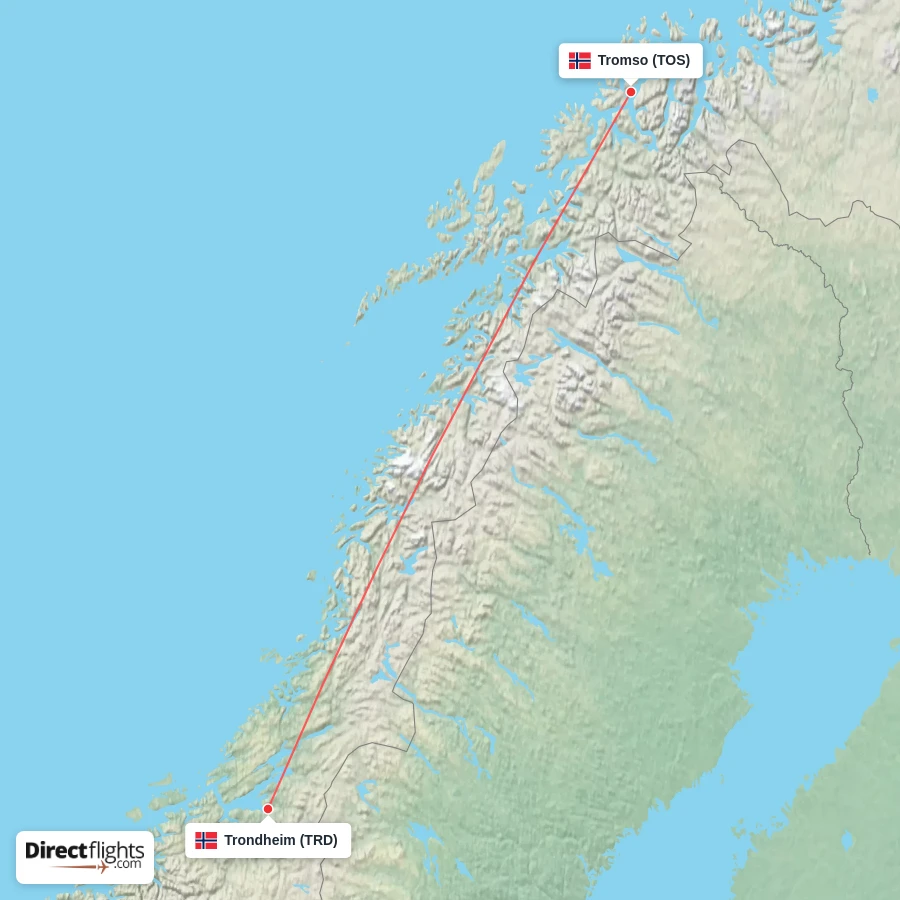TRD - TOS route map