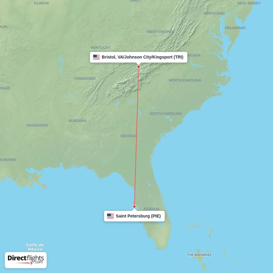 TRI - PIE route map