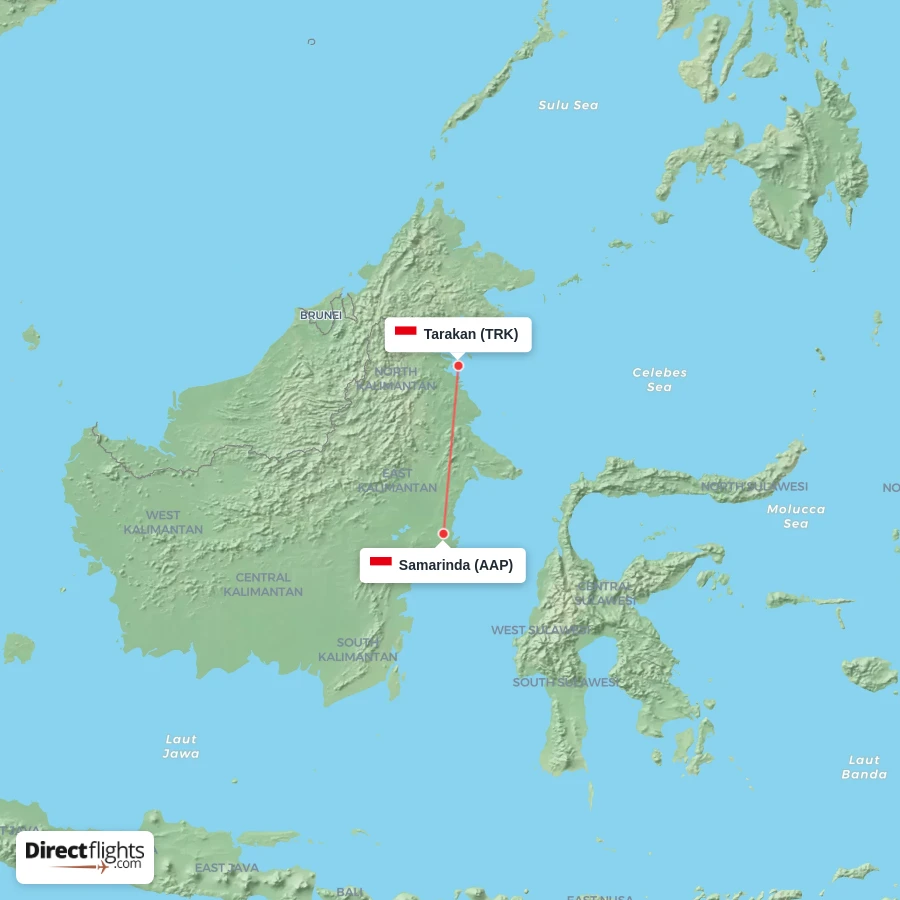 TRK - AAP route map