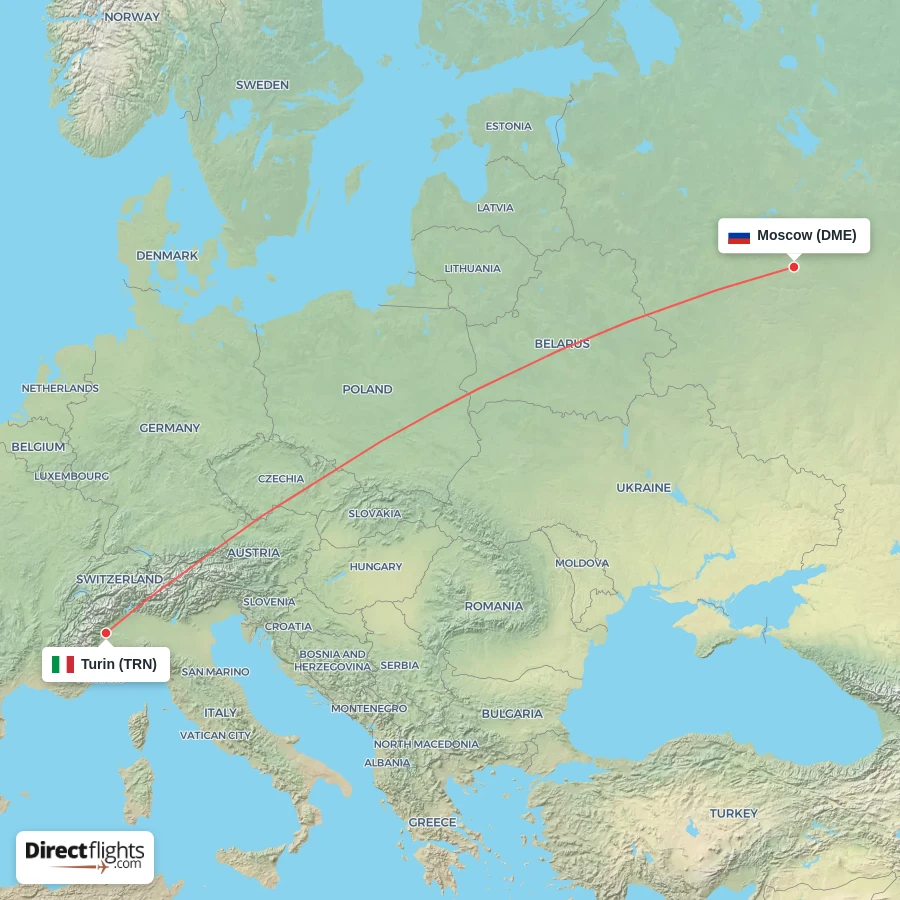 TRN - DME route map