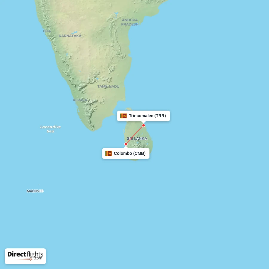 TRR - CMB route map