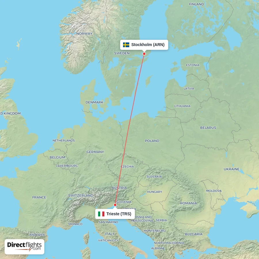 TRS - ARN route map